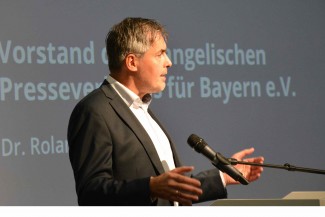 EPV-Direktor Roland Gertz bei der Lagois-Preisverleihung 2021 in Nürnberg